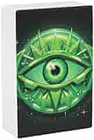 Amazon.com: Green Evil Eye Cigarette Case Cigarette Case for